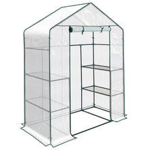 Load image into Gallery viewer, 8 Shelves 3 Tiers Portable mini Walk-in Greenhouse Flower Clear Planter Hot House (Polyethylene)