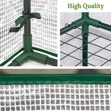 Load image into Gallery viewer, 8 Shelves 3 Tiers Portable mini Walk-in Greenhouse Flower Clear Planter Hot House (Polyethylene)