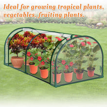 Load image into Gallery viewer, Mini Outdoor Plant Gardening Greenhouse Flower House (PVC, 51" W x 24" D x 19.6" H)