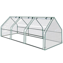 Load image into Gallery viewer, 3x8x3'H PE Portable Mini  Gardening Flower Plants Yard Greenhouse