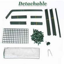 Load image into Gallery viewer, Mini Walk-in Greenhouse Outdoor Plant Shelves UV Protected Plant Green House (56"X56"X76.7")(PE)