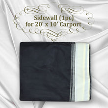 Load image into Gallery viewer, 10x20' Carport Mosquito Netting Replacement Sidewall for Canopy Tent