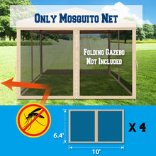 Load image into Gallery viewer, STRONG CAMEL Canopies Sidewalls 10' L X 6.4' W Size Mesh Wall for Tent Outdoor Pop Up Canopy Screen Room , Pack of 4 (Walls Only)
