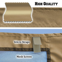 Load image into Gallery viewer, 8' 4Pcs Mesh Sidewall Canopy Tent Commercial Zippered Bug Barrier Walls