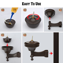 Load image into Gallery viewer, Outdoor Citronella Oil Lamp Torch for Umbrella