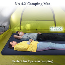 Load image into Gallery viewer, 2 Person Portable Folding Camping Mat Blanket for Outdoor Yoga Soft Sleeping Bed