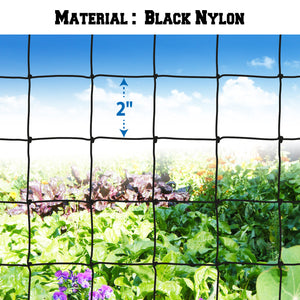 Black Netting Mesh For protecting garden fruits from Bird Poultry