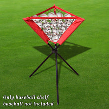 Load image into Gallery viewer, Portable Baseball Softball Ball Caddy Batting Practice Holder Tripod with Carry Bag