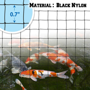 14'x14' 28'x28' 28'x45' Protective Floating Net Pool Netting Pond Tub Mesh Cover