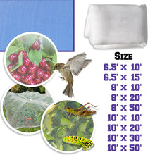 Load image into Gallery viewer, Multi-size Bug Bird Mosquito Mesh Barrier Garden Protective Net