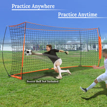 Load image into Gallery viewer, 12'x6' Portable Football Soccer Goal Training Sport Net with Carry Bag