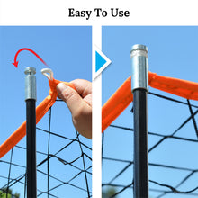 Load image into Gallery viewer, 12'x6' Portable Football Soccer Goal Training Sport Net with Carry Bag