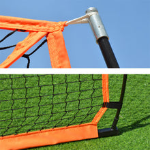 Load image into Gallery viewer, 6' x 6' Quick Setup Portable Lacrosse Practice Goal Bow Style Frame