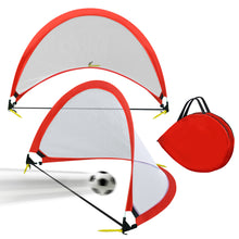 Load image into Gallery viewer, 4ft Portable Pop Up Soccer Goal Football Practice Training Sport Nets w CarryBag