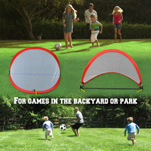 Load image into Gallery viewer, 4ft Portable Pop Up Soccer Goal Football Practice Training Sport Nets w CarryBag
