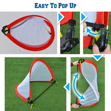 Load image into Gallery viewer, 4ft Portable Pop Up Soccer Goal Football Practice Training Sport Nets w CarryBag
