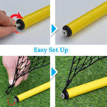 Load image into Gallery viewer, Portable 11.8x3x6.3' Golf Hitting Net Practice  Aids w targets & Carry bag