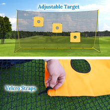 Load image into Gallery viewer, Portable 11.8x3x6.3' Golf Hitting Net Practice  Aids w targets & Carry bag