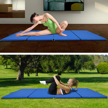 Load image into Gallery viewer, 4 Foldable Folding Panel Gym Gymnastics Exercise Yoga Mat Pad
