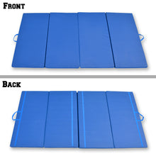 Load image into Gallery viewer, 4 Foldable Folding Panel Gym Gymnastics Exercise Yoga Mat Pad