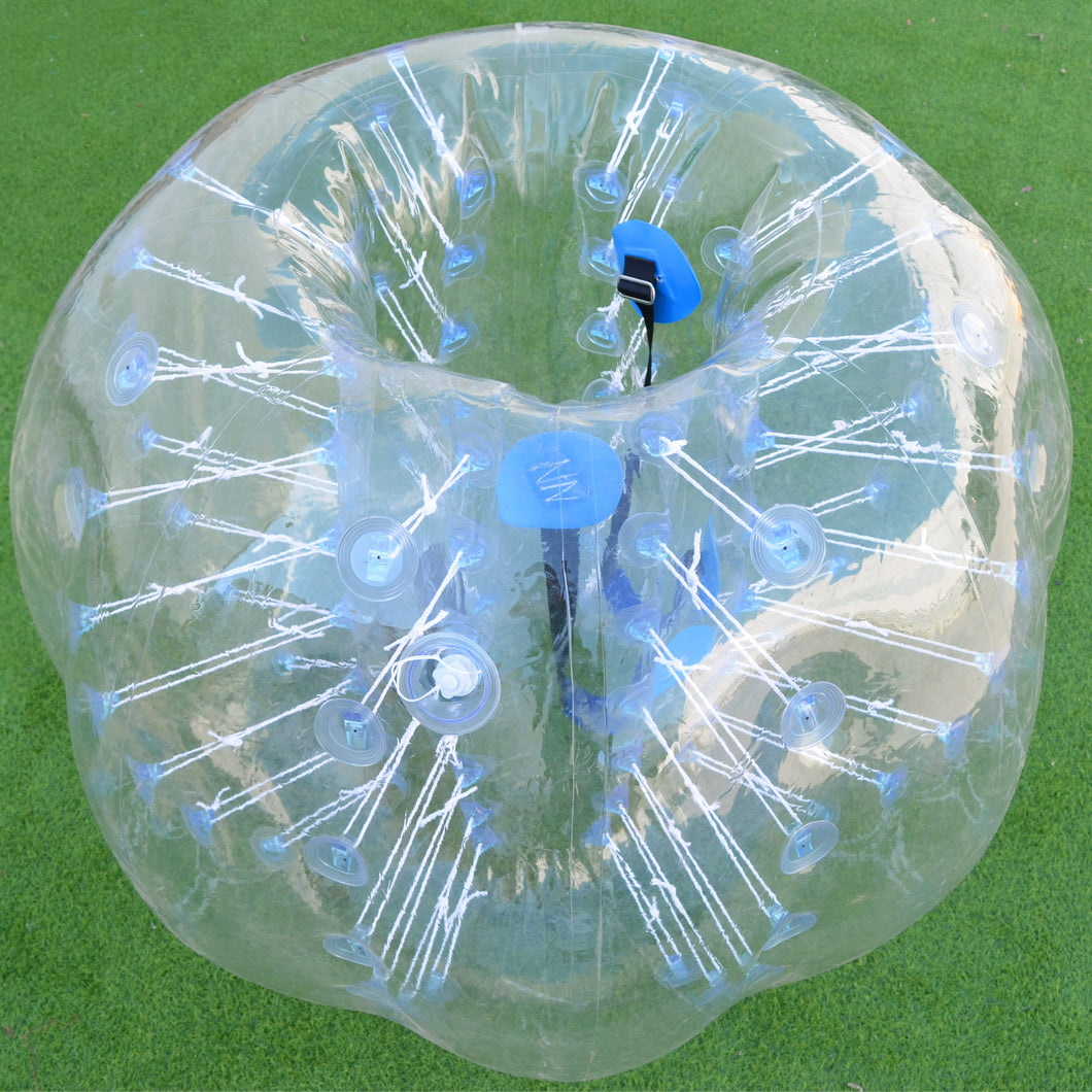 Heavy Duty Body Zorb Bumper Inflatable Human Ball Soccer Bubble 5ft Transparent