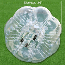 Load image into Gallery viewer, Heavy Duty Body Zorb Bumper Inflatable Human Ball Soccer Bubble 5ft Transparent