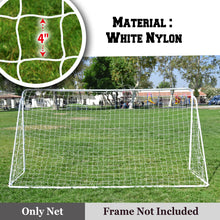 Load image into Gallery viewer, 12' x 6' Portable Nelon Netting for  Soccer Door