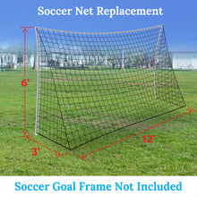 Load image into Gallery viewer, 12x6 Feet Nelon  Netting Portable Soccer Door  (Soccer Sport Training )