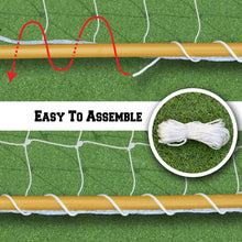 Load image into Gallery viewer, 12' x 6' Portable Sports Soccer practice Straight High impact net&door for Outdoor