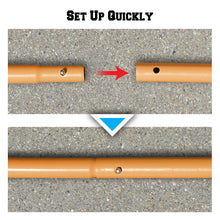 Load image into Gallery viewer, 12' x 6' Portable Sports Soccer practice Straight High impact net&door for Outdoor