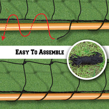 Load image into Gallery viewer, 12' x 6' Portable Sports Soccer practice Straight High impact net&door for Outdoor