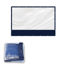 Load image into Gallery viewer, Clear PVC Tarp Sidewall COVER, Heavy Duty Multipurpose Canopy Sheet Cover, Waterproof PVC with Grommets - for Commercial, Residential, Pergola, Porch, Gazebos, Garden