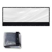 Load image into Gallery viewer, Clear PVC Tarp Sidewall COVER, Heavy Duty Multipurpose Canopy Sheet Cover, Waterproof PVC with Grommets - for Commercial, Residential, Pergola, Porch, Gazebos, Garden