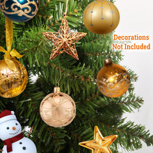 Load image into Gallery viewer, Artificial PVC Christmas Tree Unlit Premium Hinged Spruce Xmas Tree with Solid Metal Stand Perfect for Indoor and Outdoor Holiday Decoration