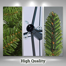 Load image into Gallery viewer, Artificial PVC Christmas Tree Unlit Premium Hinged Spruce Xmas Tree with Solid Metal Stand Perfect for Indoor and Outdoor Holiday Decoration