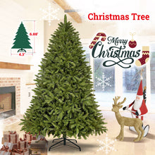 Load image into Gallery viewer, Artificial PVC Christmas Tree Unlit Premium Hinged Spruce Xmas Tree with Solid Metal Stand Perfect for Indoor and Outdoor Holiday Decoration