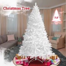 Load image into Gallery viewer, 7.5FT Artificial (Black, Red, Pink and White) Christmas Tree Premium Hinged Spruce Full Tree Branch Tips Metal Stand