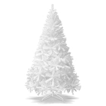 Load image into Gallery viewer, 7.5FT Artificial (Black, Red, Pink and White) Christmas Tree Premium Hinged Spruce Full Tree Branch Tips Metal Stand