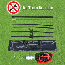 Load image into Gallery viewer, 7'x7' Portable Baseball Net Soft Toss Cages Sport Play Indoor Outdoor Elevated