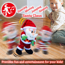 Load image into Gallery viewer, Singing Dancing Electric Santa Claus Toy Xmas Musical Shaking Plush Decorations Gifts for Kids