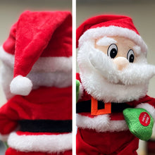 Load image into Gallery viewer, Singing Dancing Electric Santa Claus Toy Xmas Musical Shaking Plush Decorations Gifts for Kids
