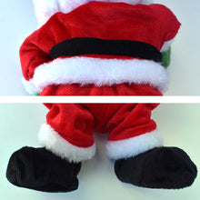 Load image into Gallery viewer, Singing Dancing Electric Santa Claus Toy Xmas Musical Shaking Plush Decorations Gifts for Kids