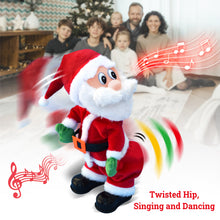 Load image into Gallery viewer, Twerking Musical Christmas Singing and Dancing Toy Electric Shaking Hips Santa Claus Decoration Doll Gift for Kids
