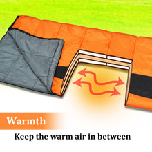 Load image into Gallery viewer, Traveling Camping Large Blanket Sleeping Bag Adult with Pillow for  Outdoor Indoor