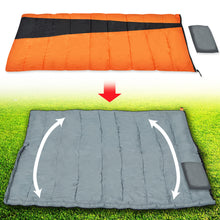 Load image into Gallery viewer, Traveling Camping Large Blanket Sleeping Bag Adult with Pillow for  Outdoor Indoor