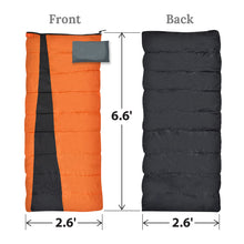 Load image into Gallery viewer, Traveling Camping Large Blanket Sleeping Bag Adult with Pillow for  Outdoor Indoor