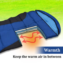 Load image into Gallery viewer, 65x25.6 Inch Portable Warm Sleeping Bag for Child and Mummy
