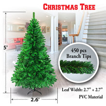 Load image into Gallery viewer, New Christmas Tree 5/6/7/8ft Tree with Sturdy Metal leg Xmas Full Pine Spruce