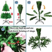 Load image into Gallery viewer, New Christmas Tree 5 ft Tree with Sturdy Metal leg Xmas Full Pine Spruce
