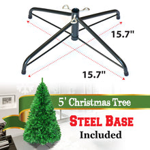 Load image into Gallery viewer, New Christmas Tree 5/6/7/8ft Tree with Sturdy Metal leg Xmas Full Pine Spruce